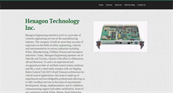 Desktop Screenshot of hexagontechinc.com